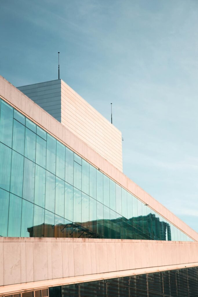 View of Oslo Opera House, Norway