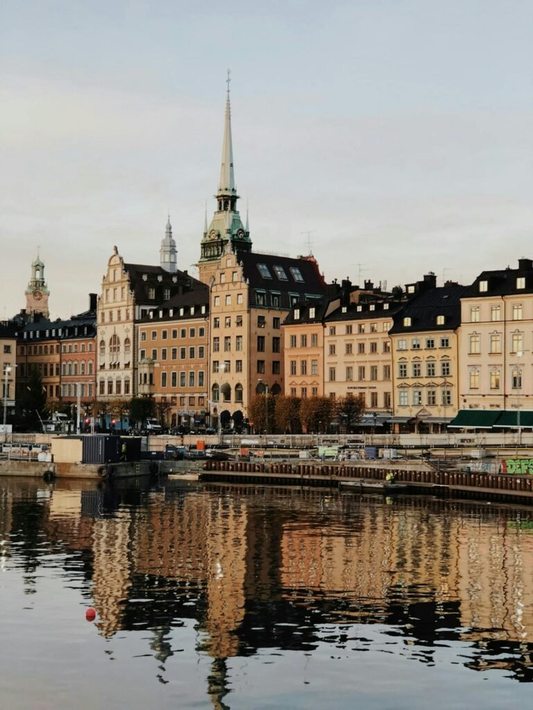 View of Stockholm Waterfront, Sweden