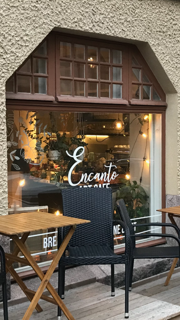 Encanto Art Cafe Entrance Encanto Art Cafe Entrance