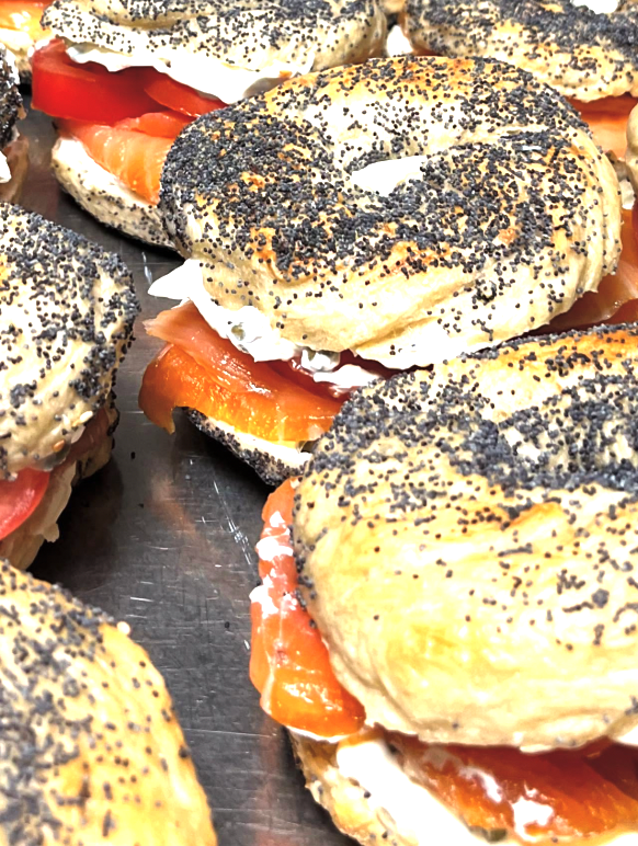 Sorkan Rinkula salmon bagels